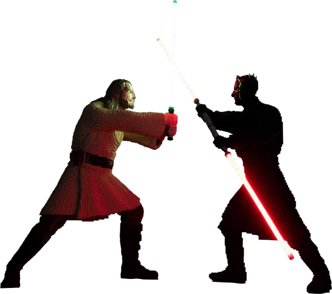 Qui gon jinn darth maul lego