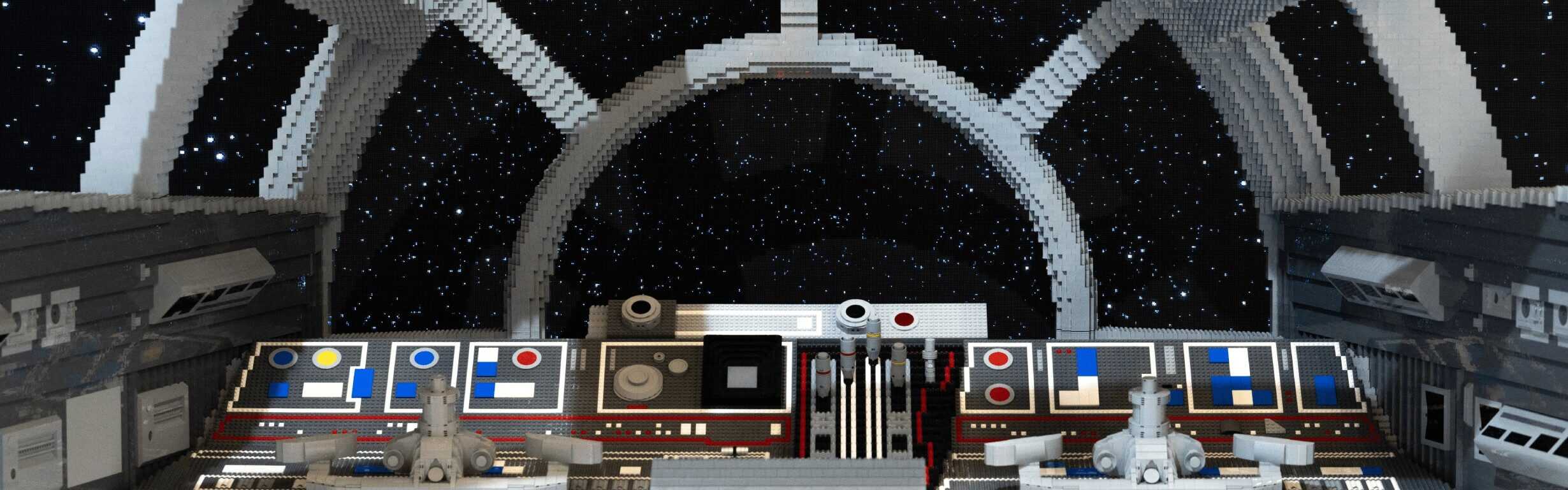 Millennium Falcon Cockpit Banner